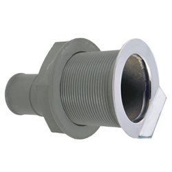 ΥΔΡΟΡΡΟΗ ΠΑΡΑΚΕΝΤΡΗΣ ΕΞΟΔΟΥ ΜΕ INOX ΚΑΠΑΚΙ 38mm