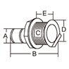 ΥΔΡΟΡΡΟΗ ΠΑΡΑΚΕΝΤΡΗΣ ΕΞΟΔΟΥ ΜΕ INOX ΚΑΠΑΚΙ 38mm