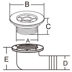 ΥΔΡΟΡΡΟΗ ΚΑΤΑΣΤΡΩΜΑΤΟΣ ΓΩΝΙΑΚΗ 50.8mm