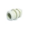 ΥΔΡΟΡΟΗ ΠΛΑΣΤΙΚΗ ΣΠΕΙΡΩΜΑΤΟΣ Φ25 mm L62mm ΛΕΥΚΟ