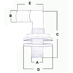 ΥΔΡΟΡΡΟΗ ΓΩΝΙΑΚΗ  Φ30.7 mm