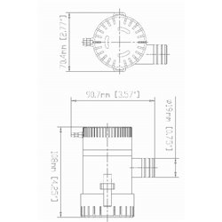 ΑΝΤΛΙΑ ΣΕΝΤΙΝΑΣ WWB 750  47.3lt/min Φ19 mm