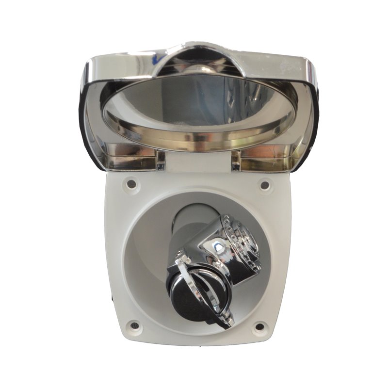 ΝΤΟΥΖ ΜΕ ΚΑΠΑΚΙ ΧΡΩΜΙΟΜΕΝΟ ΚΑΙ ΣΩΛΗΝΑ PVC 2.5 m.