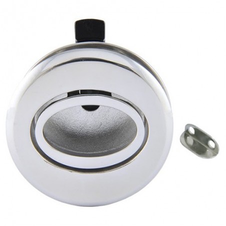 ΠΟΜΟΛΟ ΠΟΡΤΑΣ ΟΒΑΛ ΜΕ ΚΛΕΙΔΑΡΙΑ INOX 316 51mm