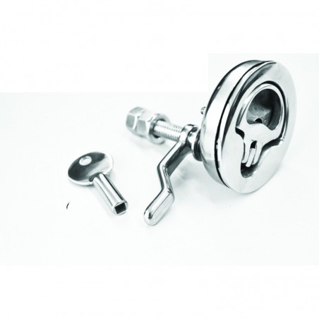 ΚΛΕΙΔΑΡΙΑ INOX ΧΩΝ. ΜΕ ΚΛΕΙΔΙ 75mmx62mmx64mm