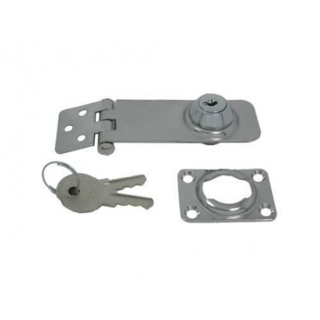 ΚΛΕΙΔΑΡΙΑ ΙΝΟΧ  ΜΕ ΚΛΕΙΔΙ L98xW30mm