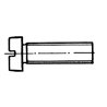 Βίδα ίσια πομπέ 4x8 mm Inox 316 DIN 84 / ISO 1207, Σακούλα