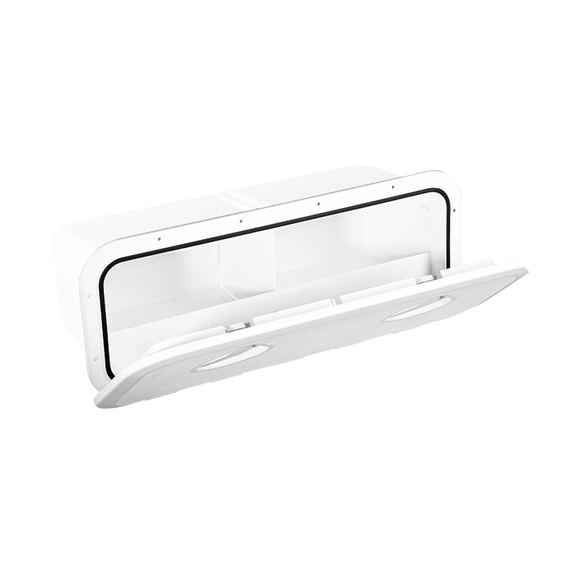TOP LINE Storage Hatch, Grey, 243x607mm