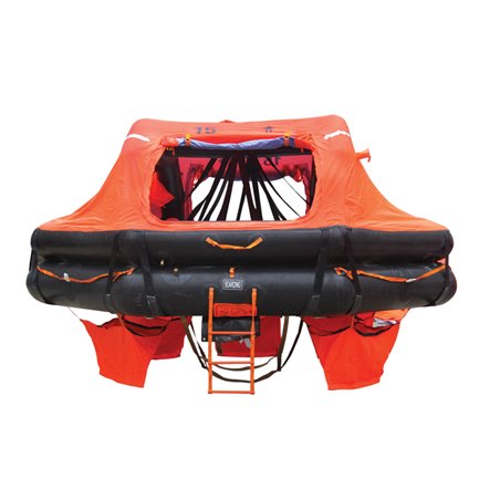 LALIZAS Liferaft SOLAS OCEANO, Davit-launched Type, 16 prs, canister (B)