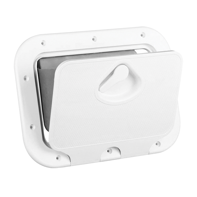 CLASSIC Hatch w/Storage Bag   Lock, White, 275x375mm