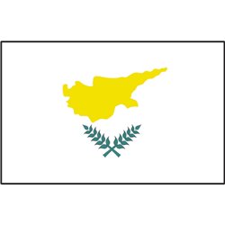Cypriot Flag 30 x 45cm