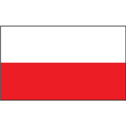 Polish Flag 20 x 30cm