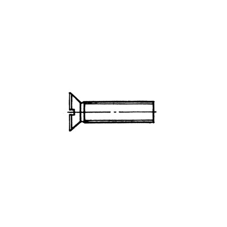 Cross slotted countersunk head screw 6x30 mm AISI 316 DIN 965, Bulk