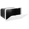 TOP LINE Storage Hatch with Lock, White, 353x606mm