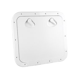 CLASSIC Hatch w/Lock, White, 463x517mm
