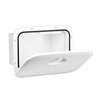 TOP LINE Storage Hatch, White, 270x375mm ISO12216