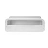 Util. Stor. Case, 1/2 Open, Rect.170x420mm, White