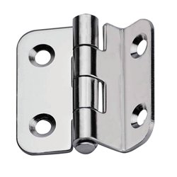 Μεντεσές, Κανονικός με γωνία, Inox 316, Μ35mm, Π35mm, Παχ. 2mm