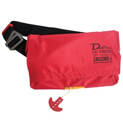 Delta Infl.Lifejacket, Belt-Pack, Manual, 150N, ISO, Adult