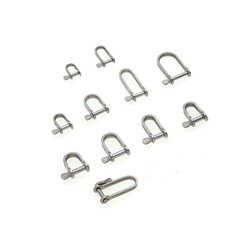 Κλειδί ναυτικό, σε σχήμα U, διάμ. 5mm, B 14mm, H 40mm