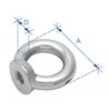 Eye Nut, AISI 316, ø8mm
