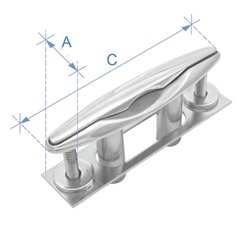 Δέστρα, Χωνευτή, Inox 316, 152,4mm (6)