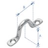 Eye Strap, AISI 316, 8mm (wire)