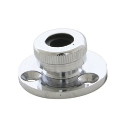 Cable outlet, waterproof, for 8mm(5/16'') cable, base 38 mm