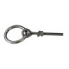 Eye bolt w/ring, AISI 316, w/ thread 10mm