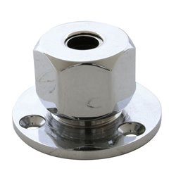 Cable outlet hexagonal, waterproof, 10mm, base 50mm