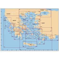 Πλοηγικός Χάρτης Ελλάδος/Τουρκίας G35, ''Τα Δωδεκάνησα και τα παράλια της Τουρκίας'', Imray