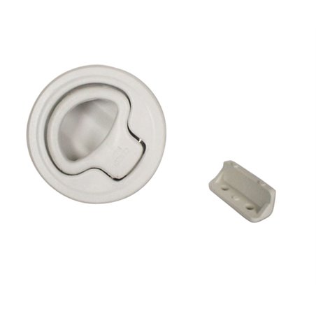 ΛΑΒΗ  ΧΩΝΕΥΤΗ ΑΠΟ ABS Φ50  ΛΕΥΚΟ