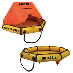 LALIZAS LEISURE-RAFT liferaft, w/o canopy, 6prs