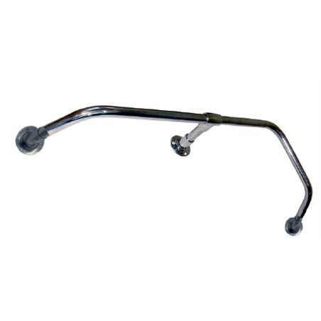 ΚΟΥΠΑΣΤΗ INOX  ΓΩΝΙΑ L560xW200xH120mm (ZEY)