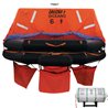 LALIZAS Liferaft SOLAS OCEANO,Throw-overboard Type,16 prs,canister (B)